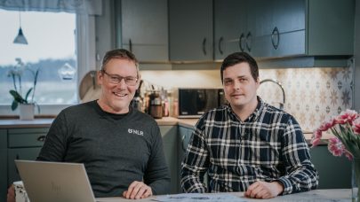 Arne Kristian Kolberg og Henrik Valle. Foto: Jonas Ruud